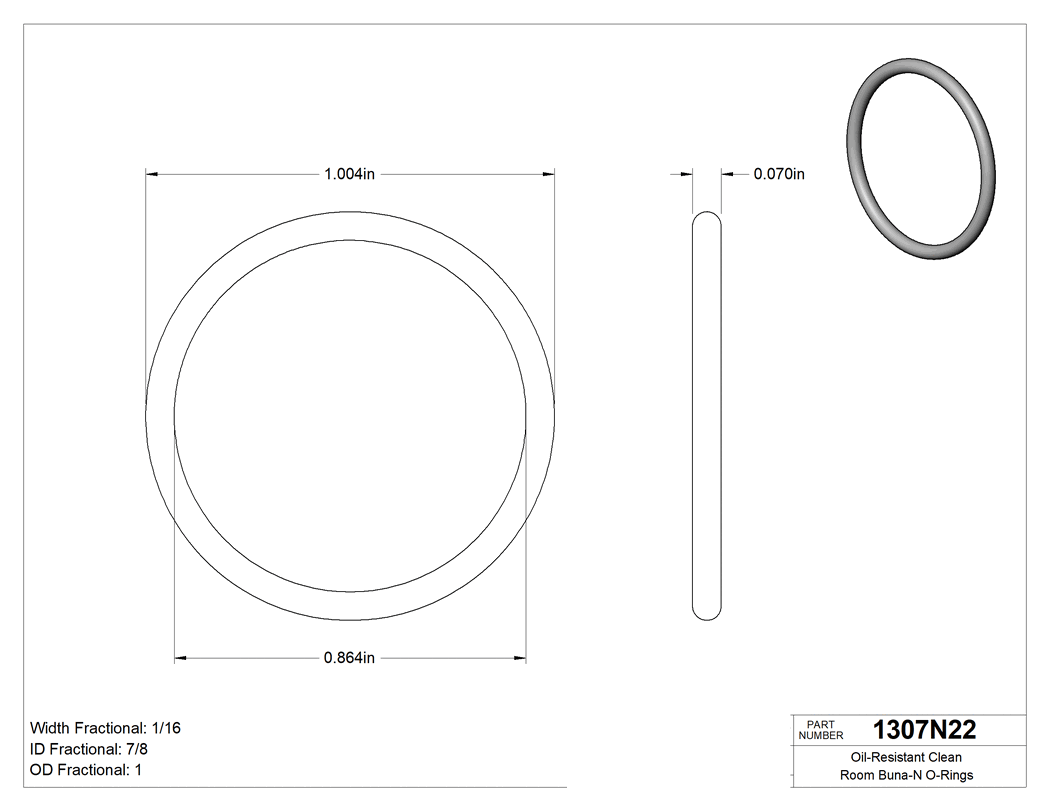 Technical drawing - 1307N22
